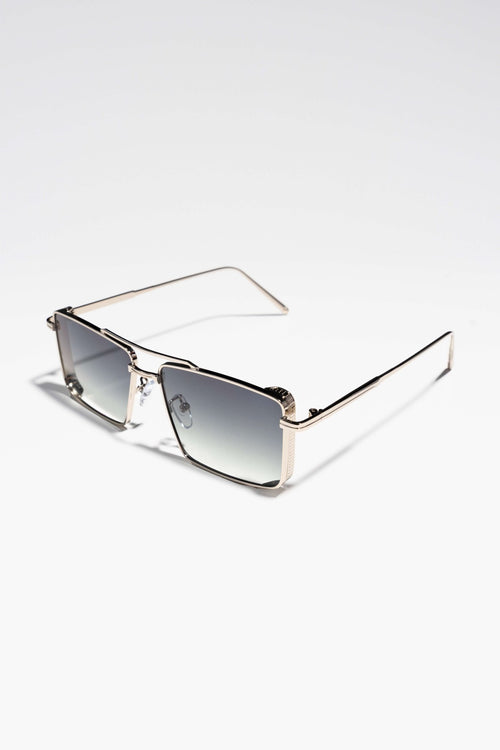 Ethan Sunglasses - Silver/Green - TeeShoppen Group™ - Accessories - TeeShoppen