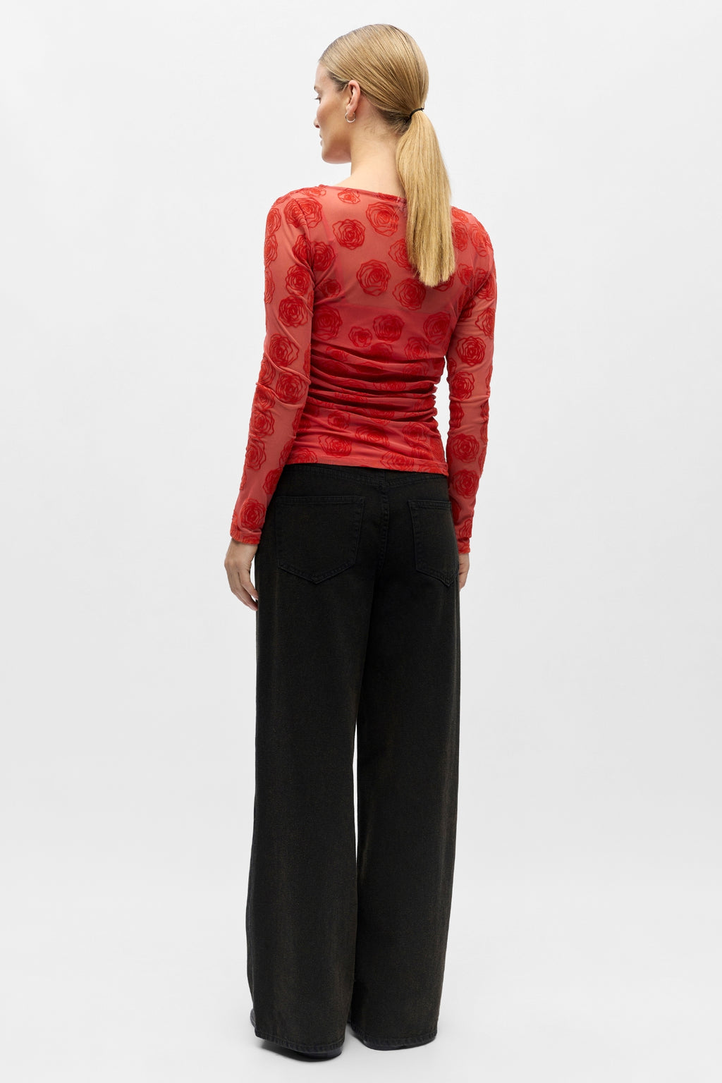 Haut Elodie - Roses Poinsette Canneberge