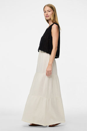 Sikka Maxi Skirt - Cloud Dancer