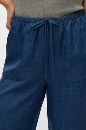 Melaney Loose Pant - Dark Denim Melange