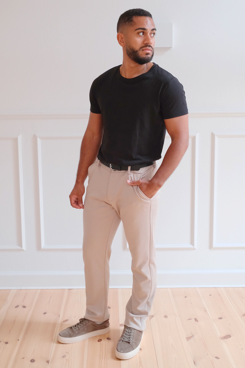 T-shirt boxy - Noir