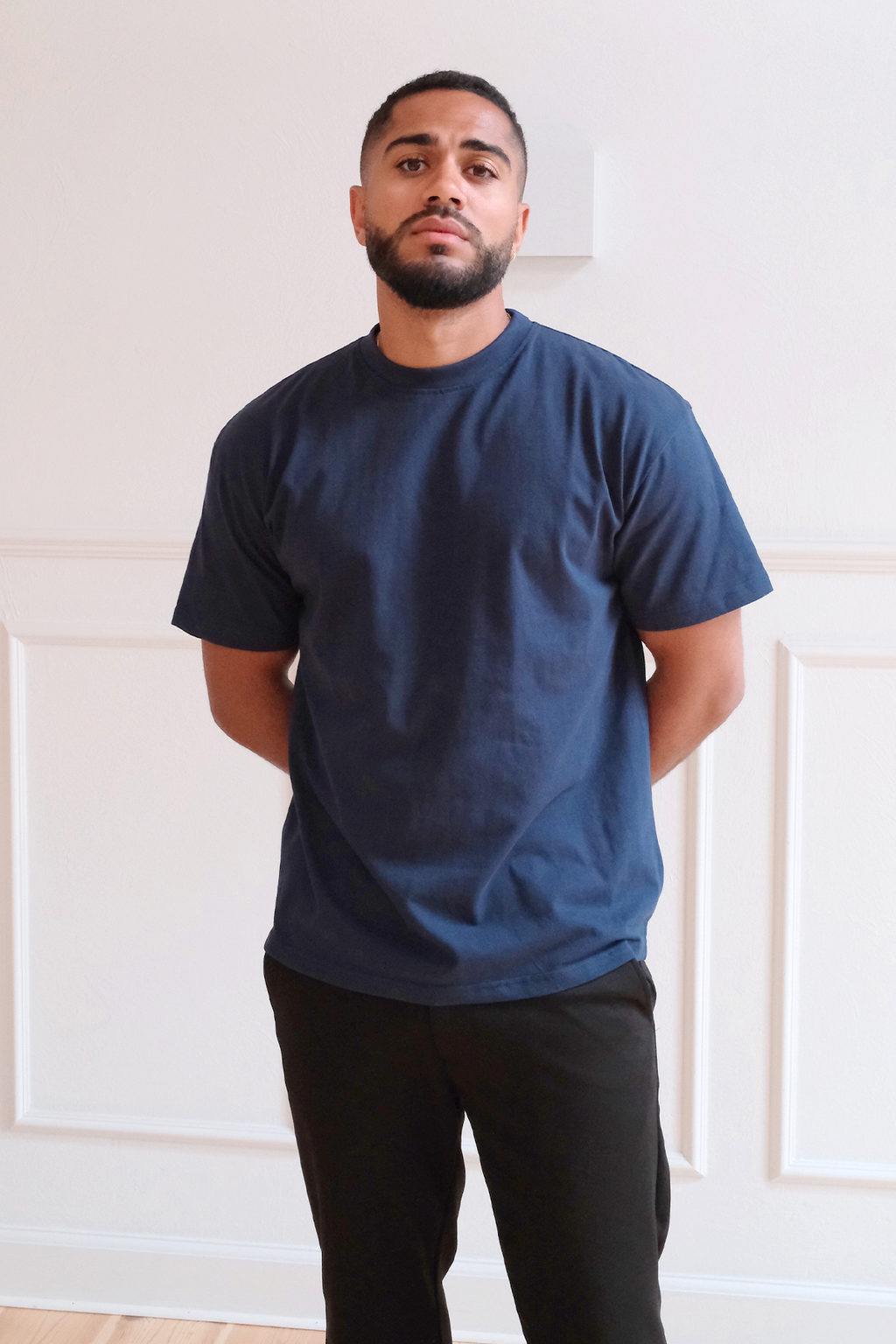 T-shirt boxy - Marine