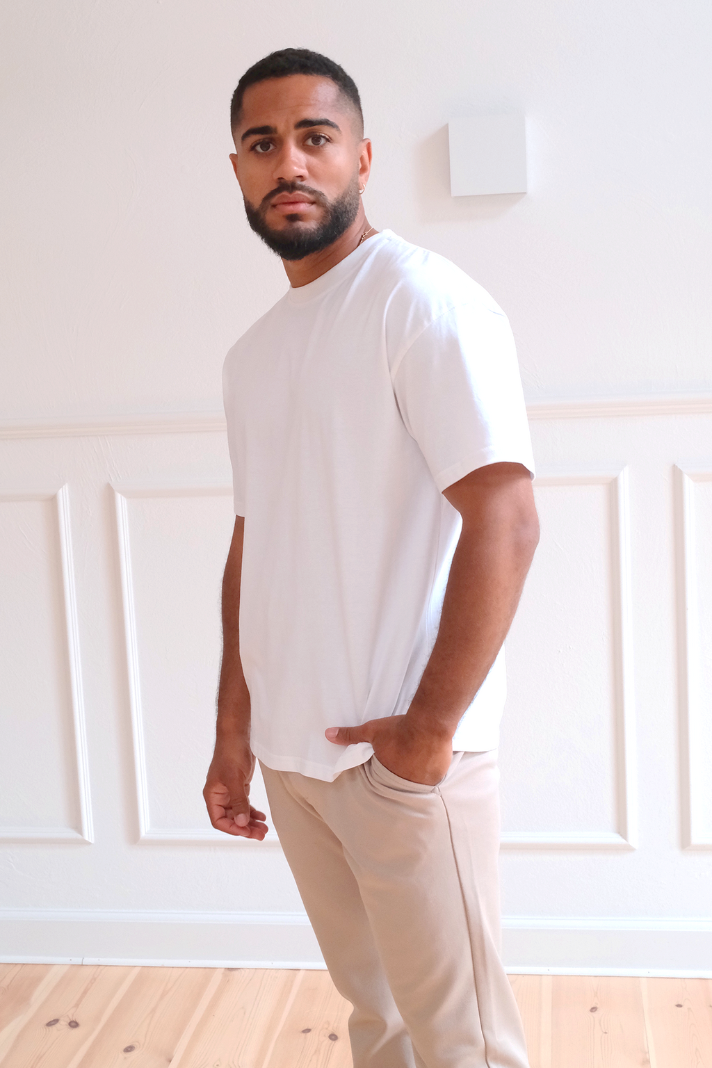 Heavy Boxfit Tee - White