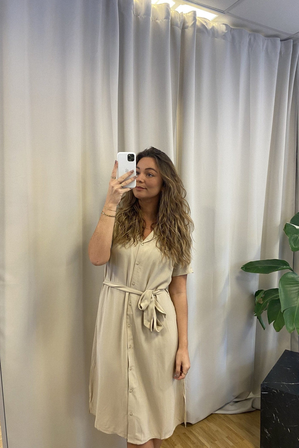 Robe Olivia - poivre blanc