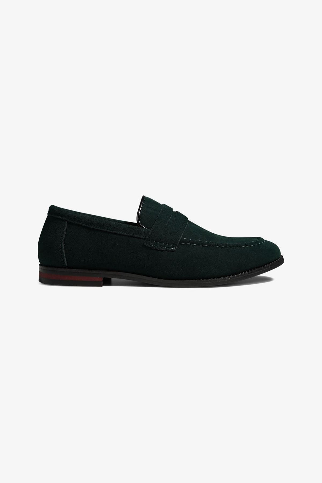 Mocassins en daim - Vert