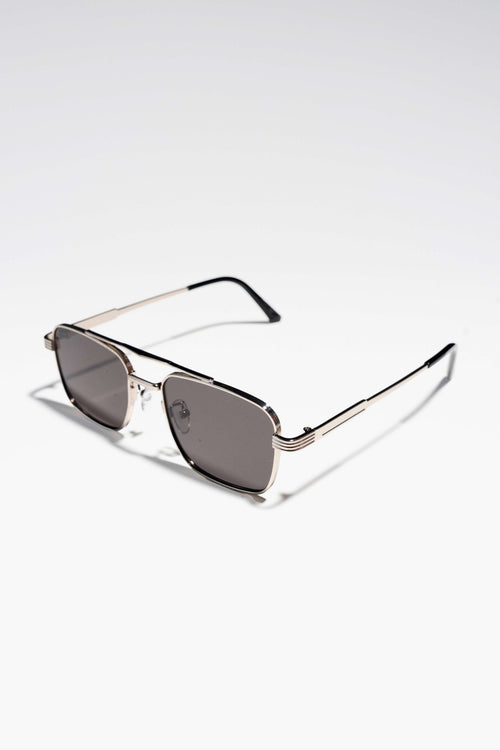 Mason Sunglasses - Silver/Black - TeeShoppen Group™ - Accessories - TeeShoppen