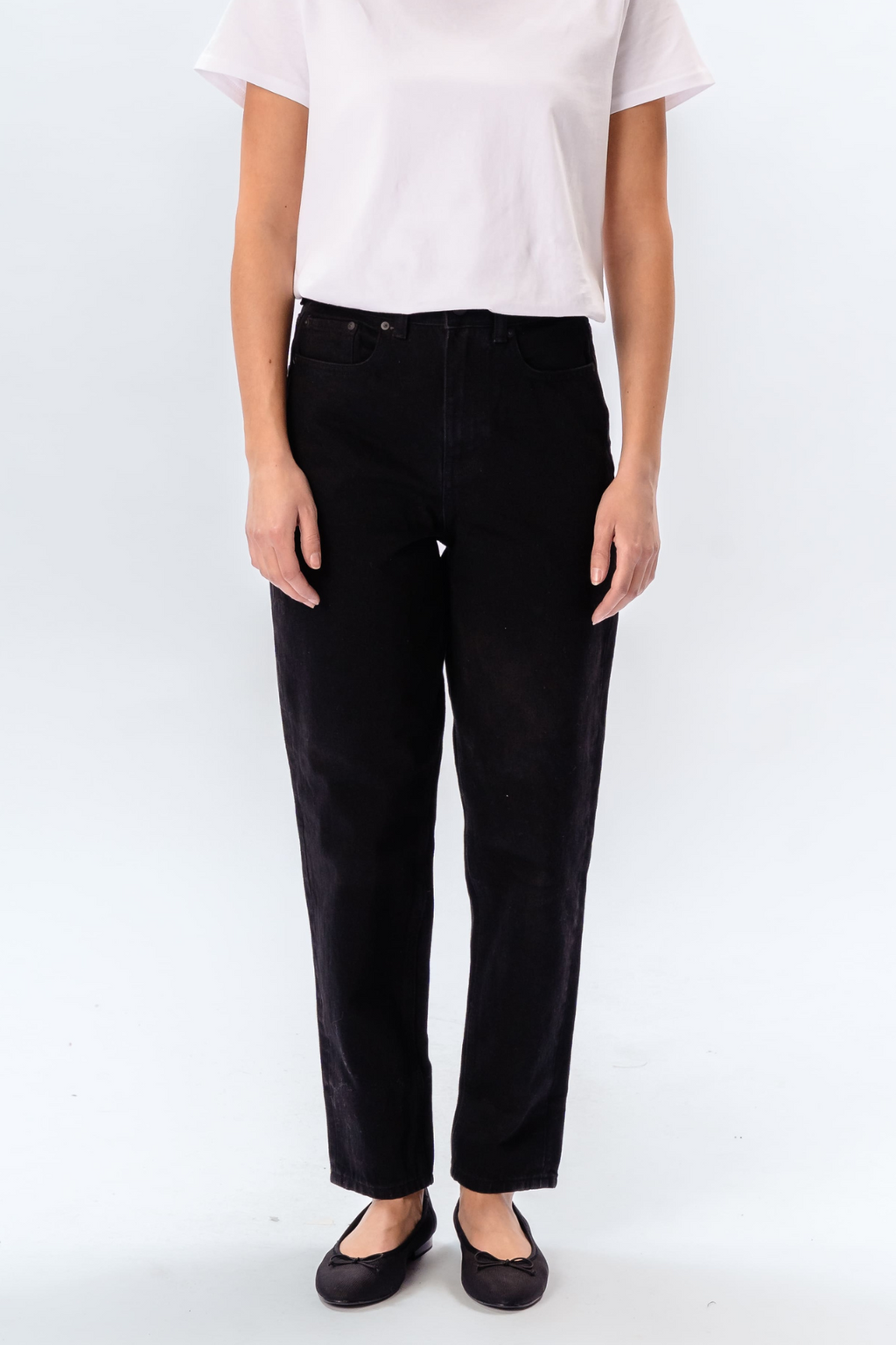 The Original Performance Mom Jeans - Denim noir