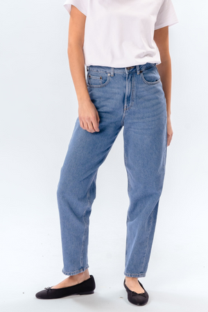 The Original Performance Mom Jeans - Denim bleu clair