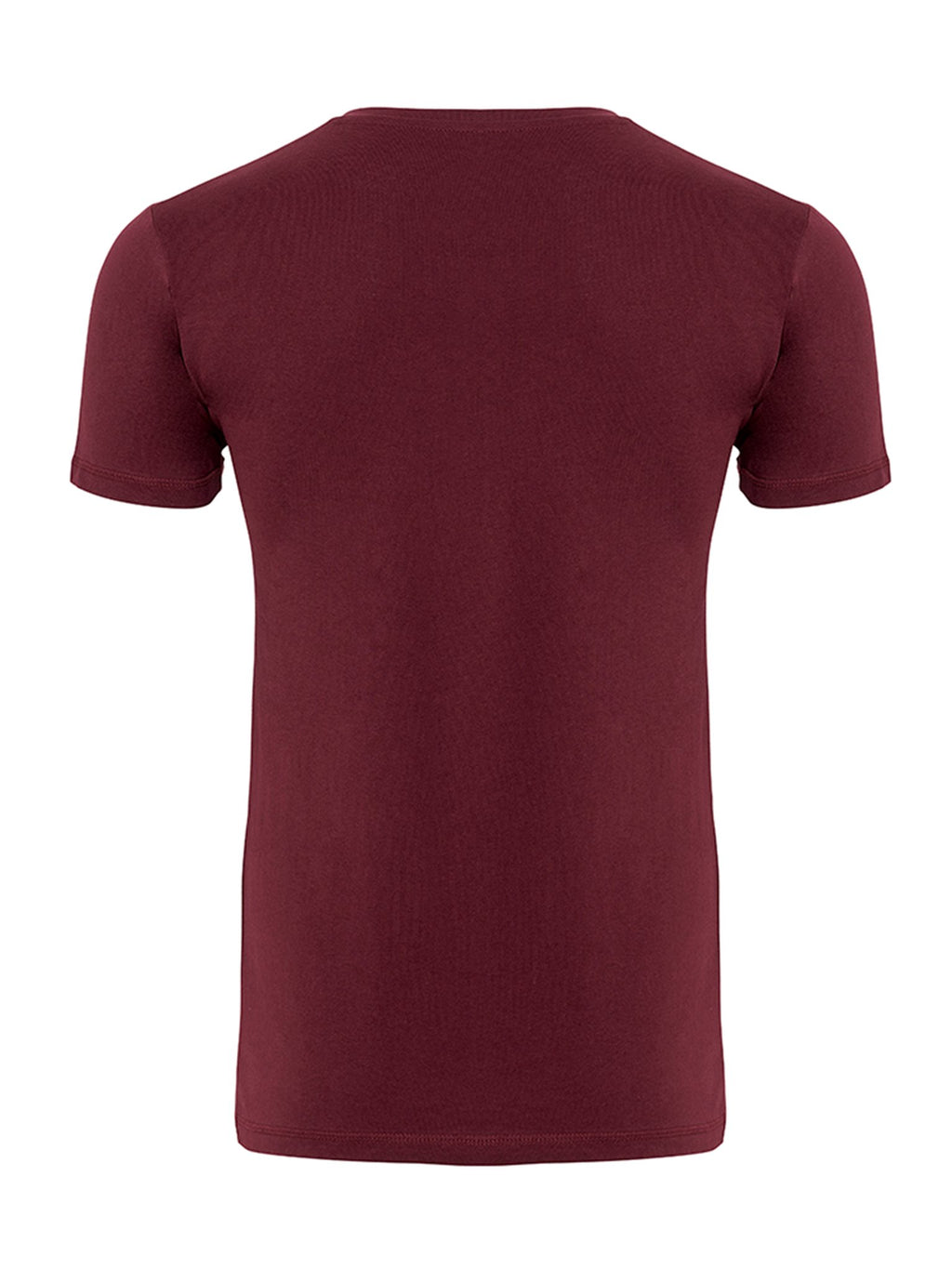 T-shirt musculaire - rouge bordeaux