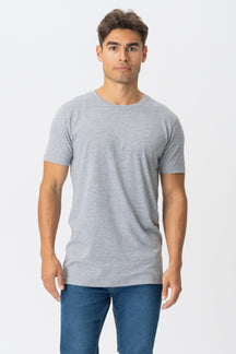 T-shirt musculaire - gris clair