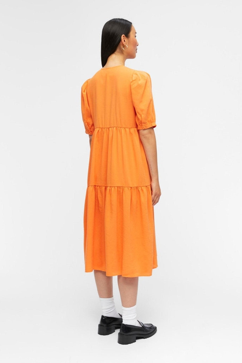Robe longue alaia - coucher de soleil d'automne