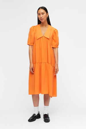 Robe longue alaia - coucher de soleil d'automne