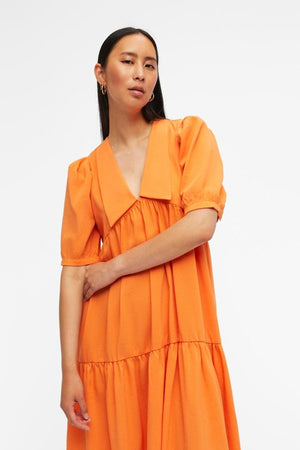 Robe longue alaia - coucher de soleil d'automne