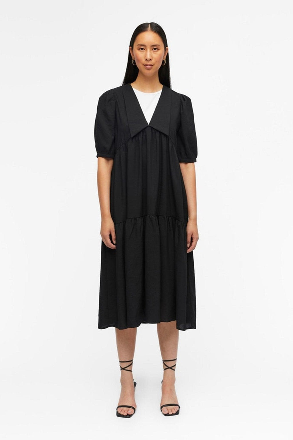 Robe longue alaia - noir