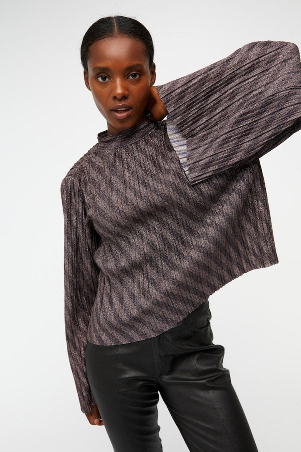 Lux Langærmet Blalus - Triez