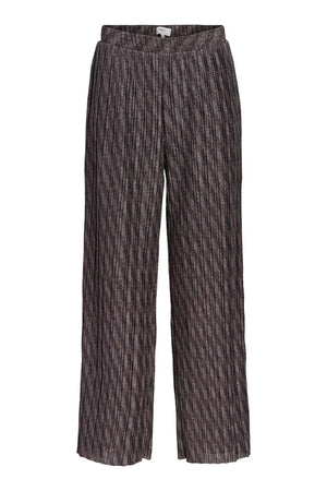 Lux High Waist Bukser - Sort