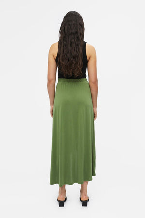 Jannie Maxi Jupe - Vineyard Green