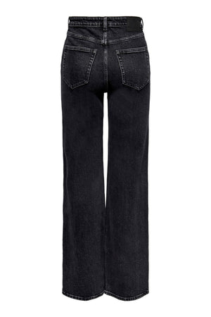Jean juteux (jambe large) - Denim noir