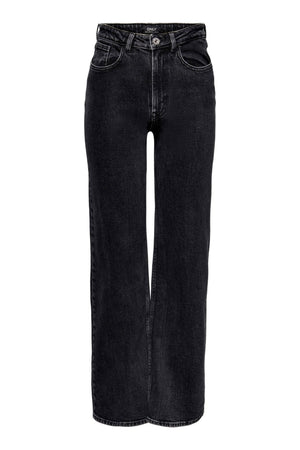 Jean juteux (jambe large) - Denim noir