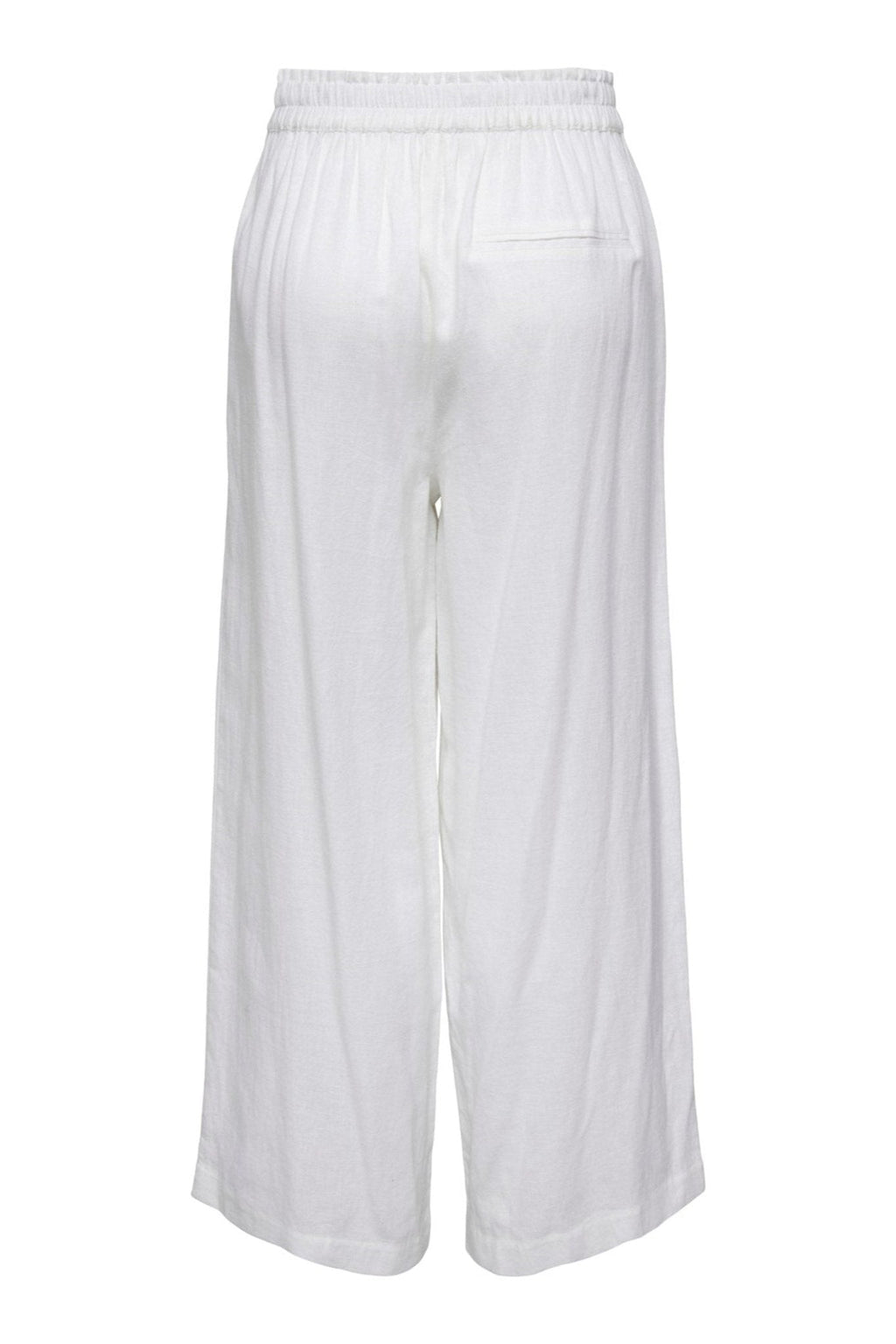 Pantalon en lin Tokyo - blanc brillant