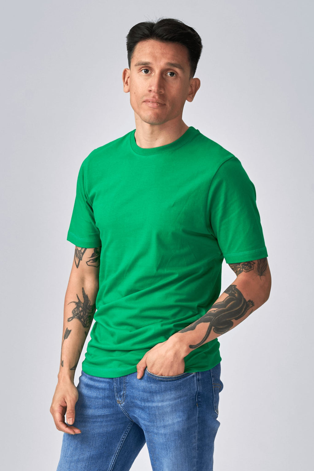 T-shirt de base biologique - vert