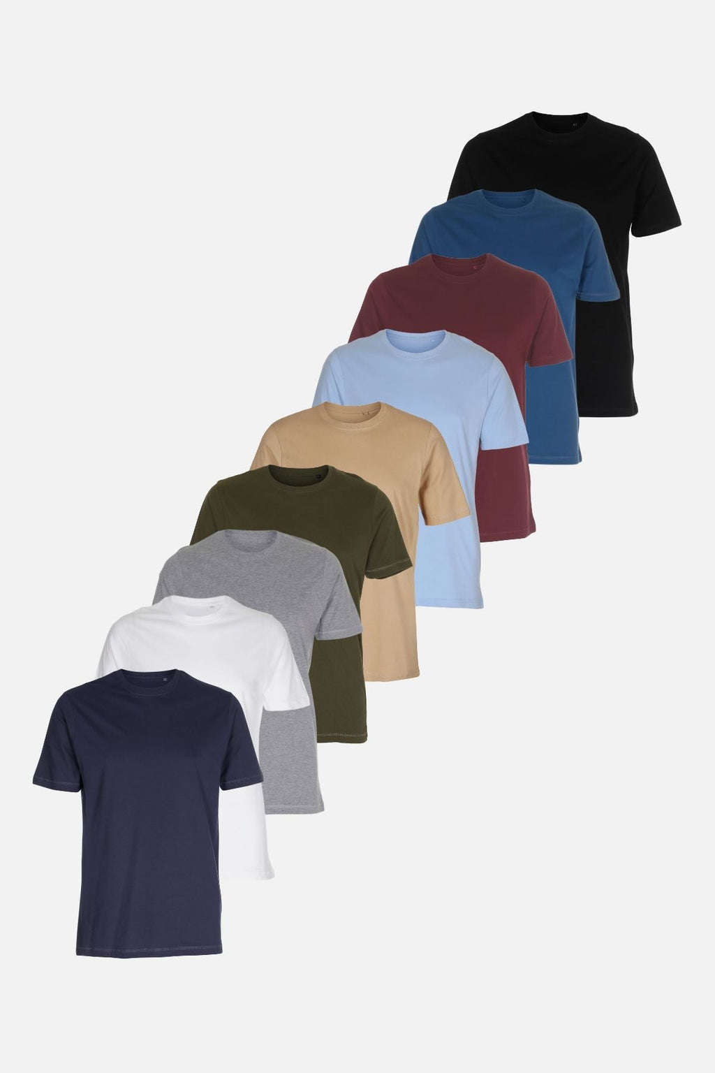 Bio Basic T-Shirts - Offre groupée (9 pcs.) (FB)