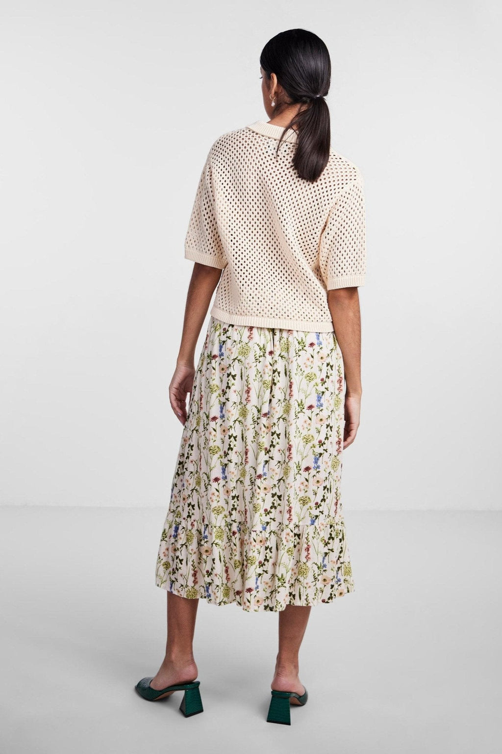 Pola Polo en tricot - fumée blanche