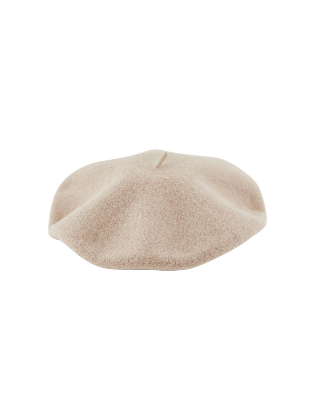 Béret en laine française - Silver Mink