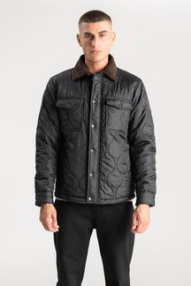 Quilted Jacket - Black