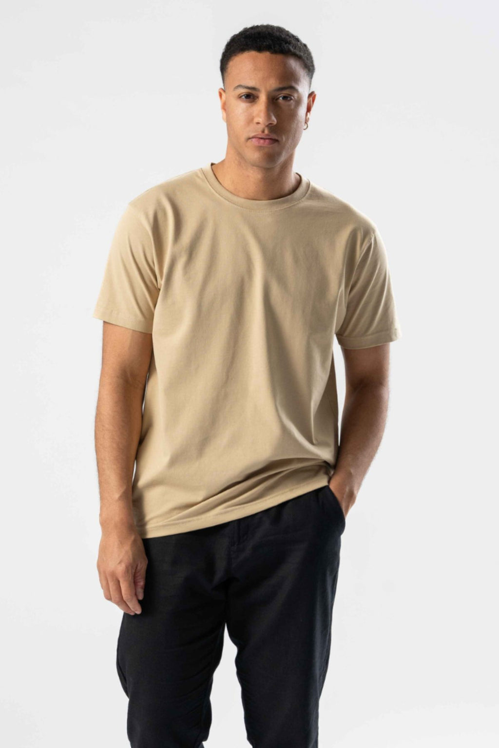 Regular T-shirt - Beige