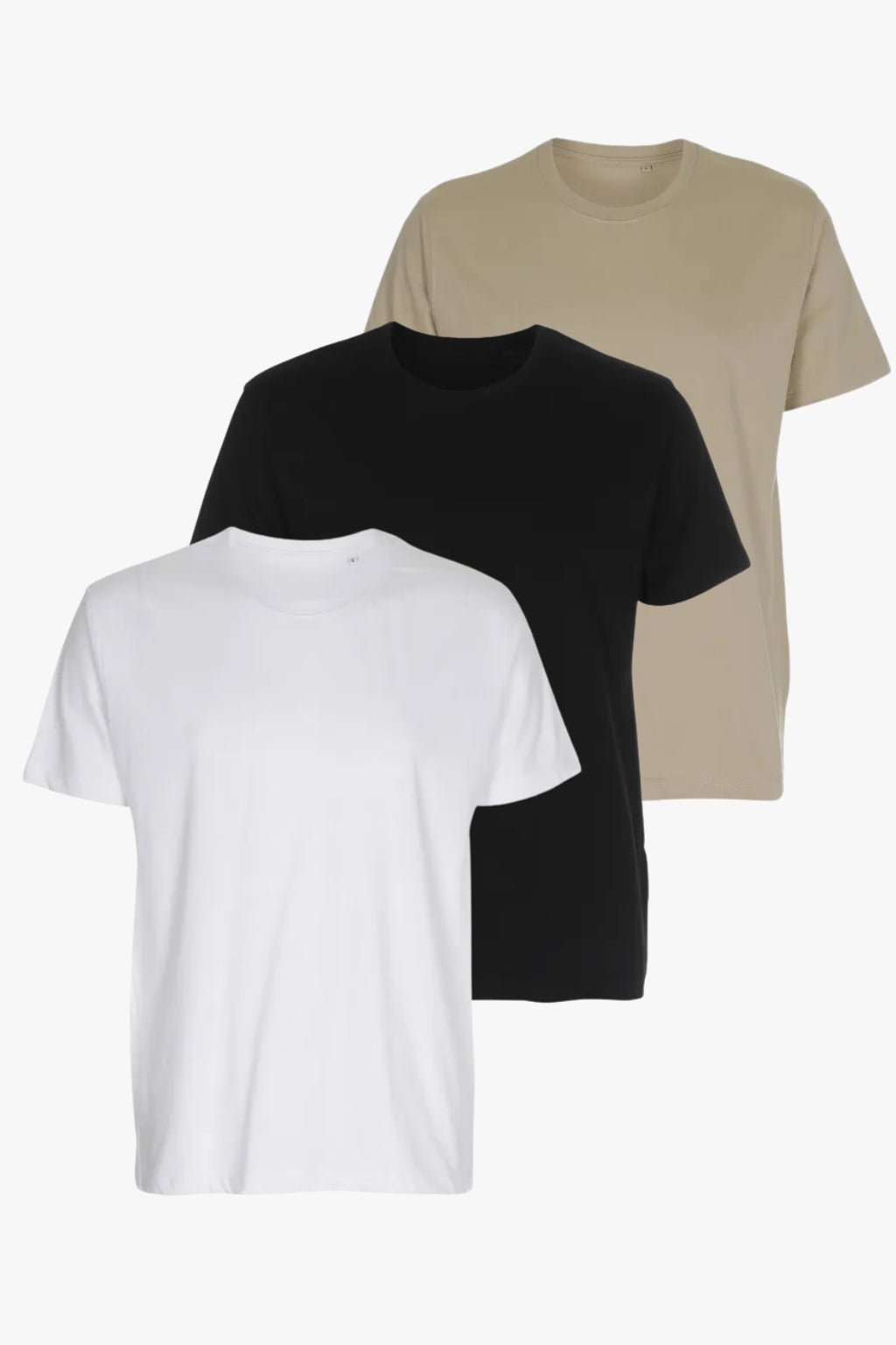 T-shirt ordinaire (hommes) - Offre groupée (3 pièces)