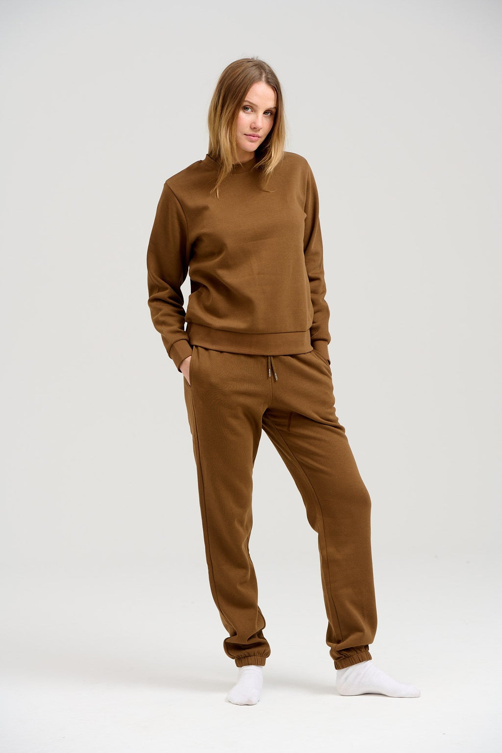 Pantalon de survêtement de base - Brown