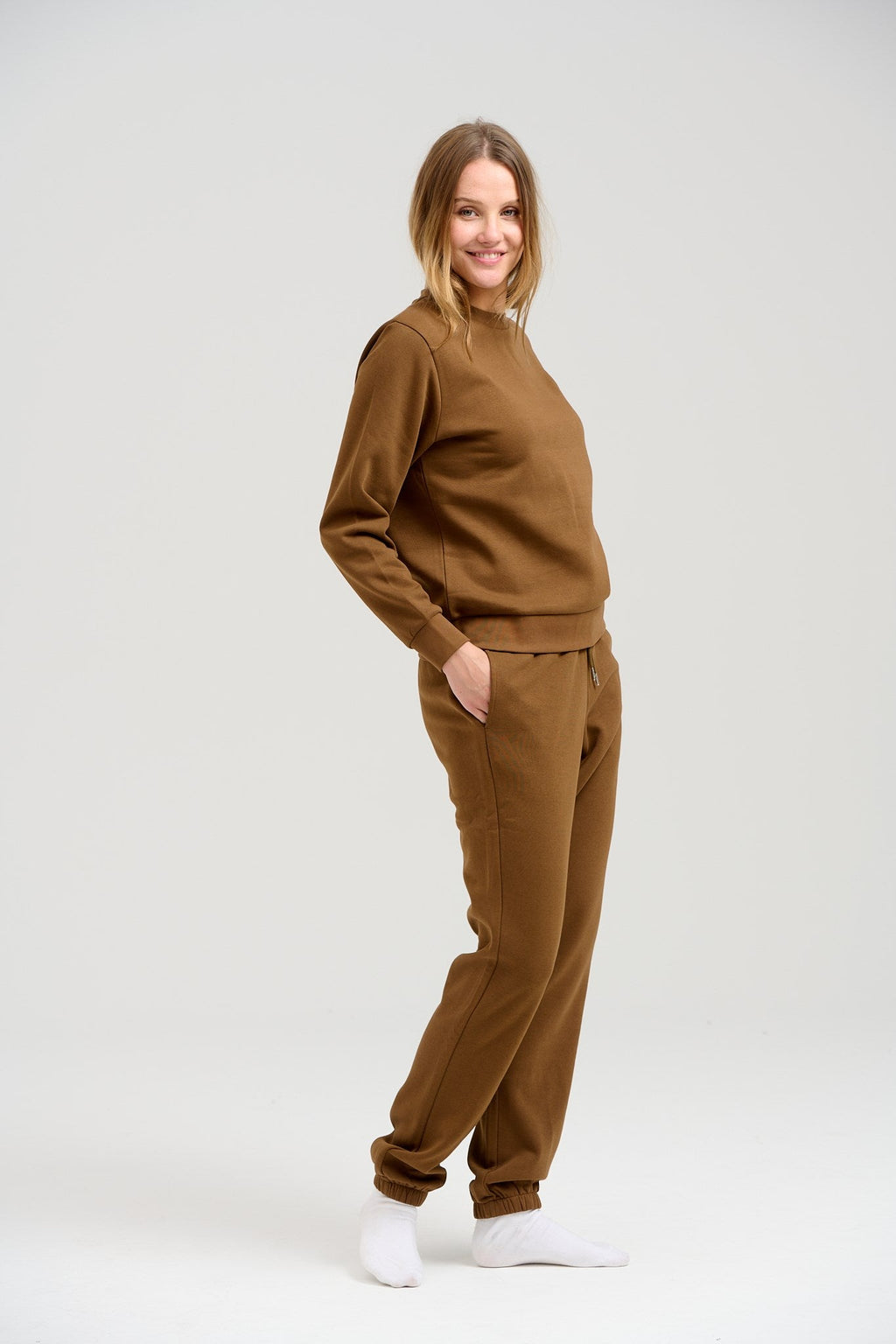 Pantalon de survêtement de base - Brown