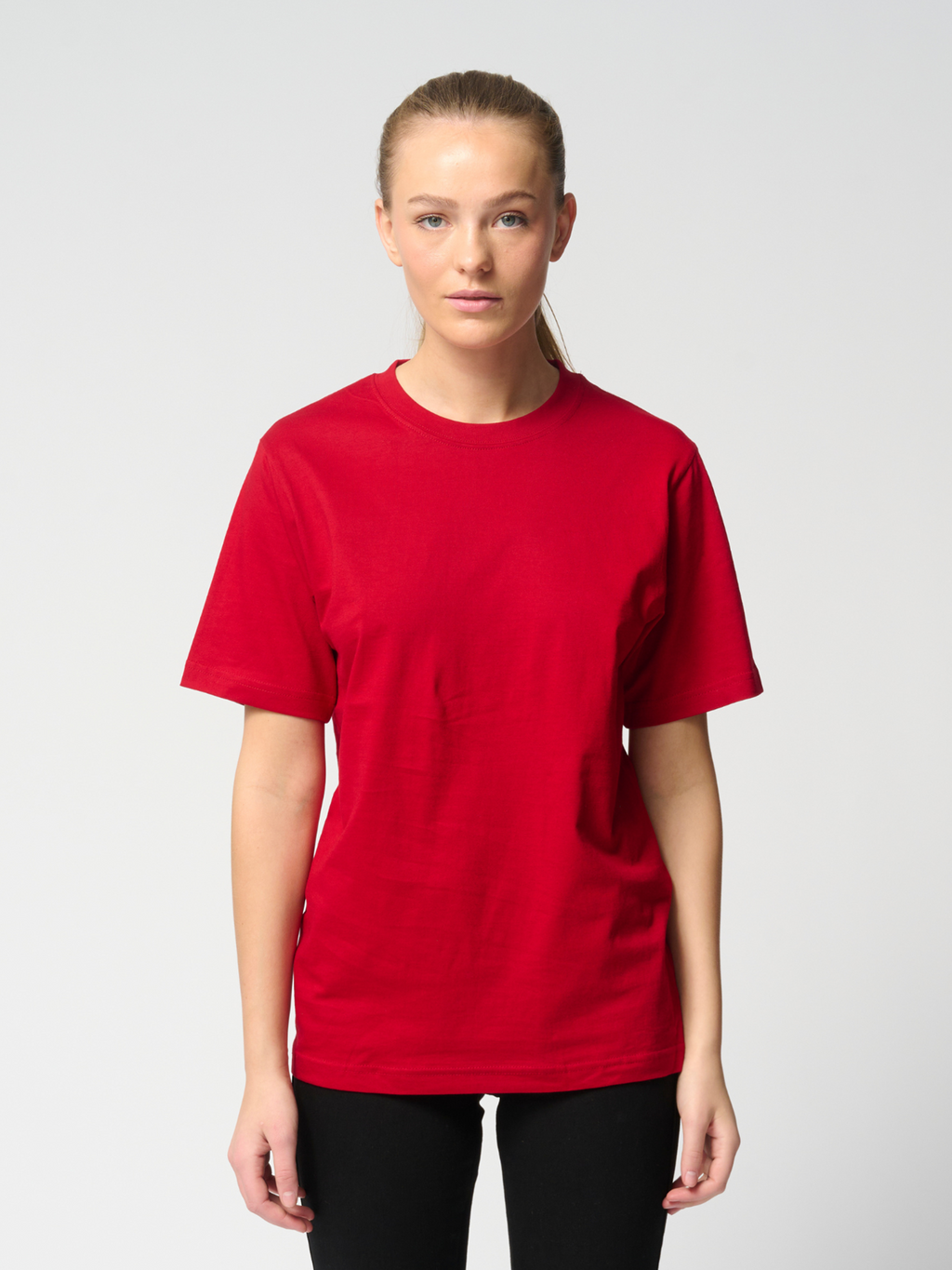 T-shirt surdimensionné - rouge