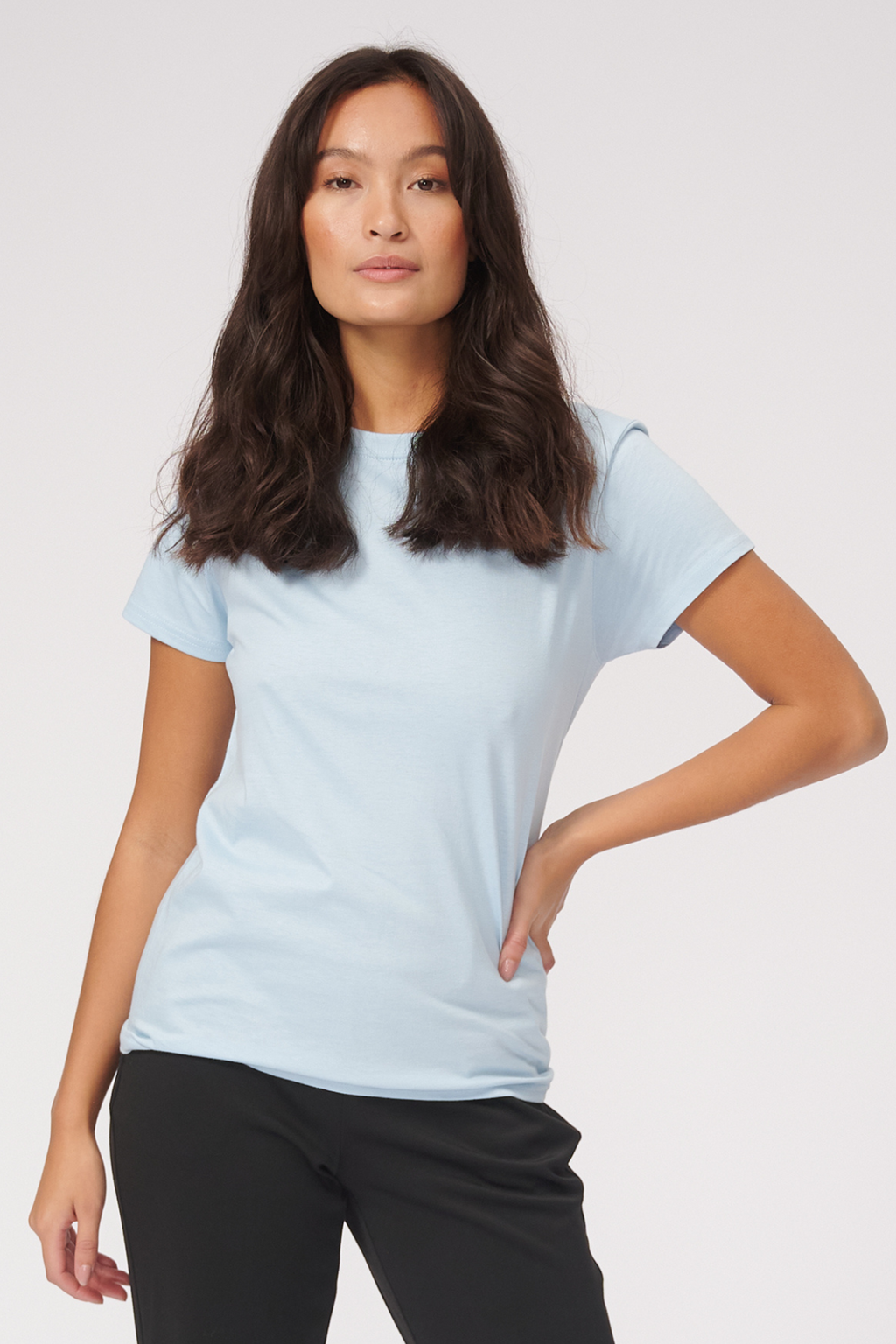 T-shirt de base - Bleu ciel