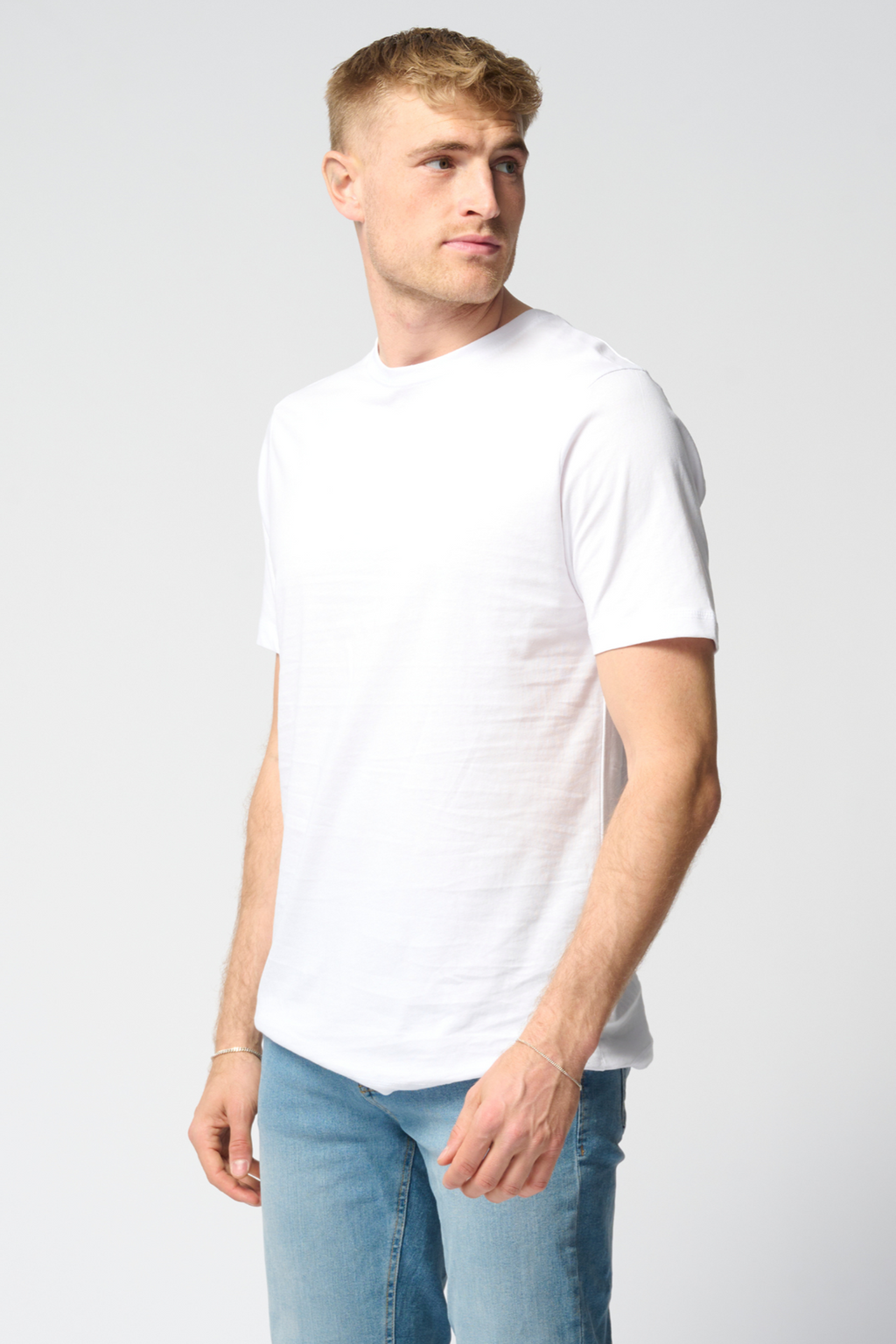 T-shirt de base organique - blanc