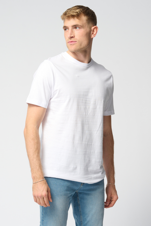 T-shirt de base organique - blanc