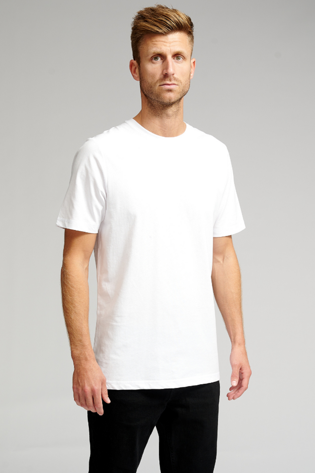 T-shirt de base organique - blanc