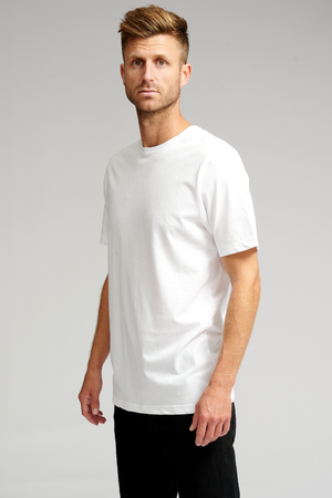 T-shirt de base organique - blanc