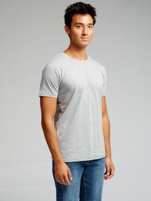 T-shirt musculaire - gris clair