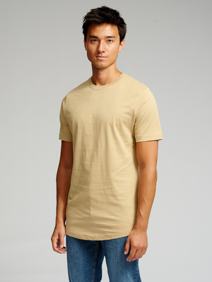 Long T-shirt - Beige