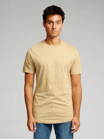 T-shirt long - beige