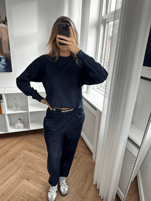 Original Sweatpants - Navy - TeeShoppen - Blå