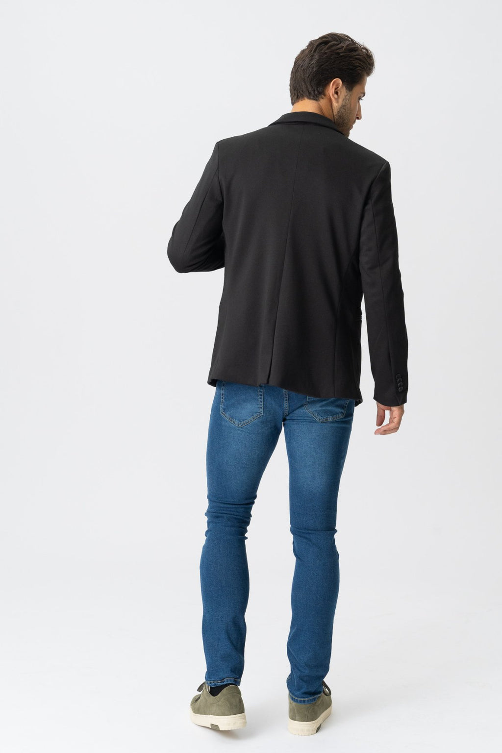 Le jean de performance original (Slim) - Denim bleu moyen