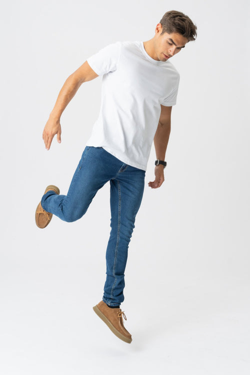 The Original Performance Jeans (Slim) - Medium Blue Denim - TeeShoppen Group™