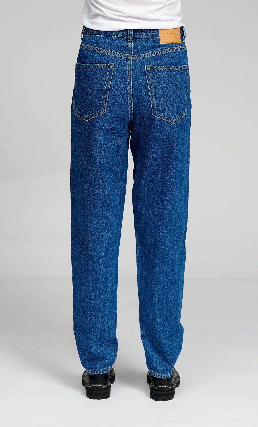 The Original Performance Mom Jeans - Denim bleu moyen