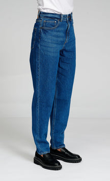 The Original Performance Mom Jeans - Denim bleu moyen