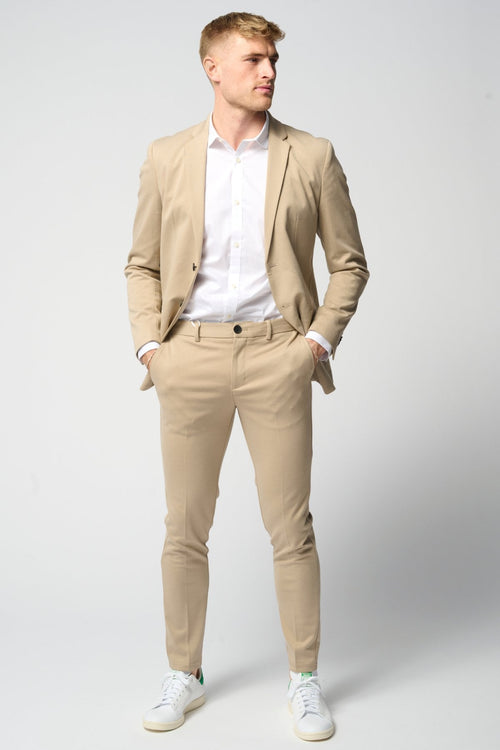 The Original Performance Suit (Sand) + The Original Performance Shirt - Package Deal (V.I.P) - TeeShoppen Group™ - Suit - TeeShoppen