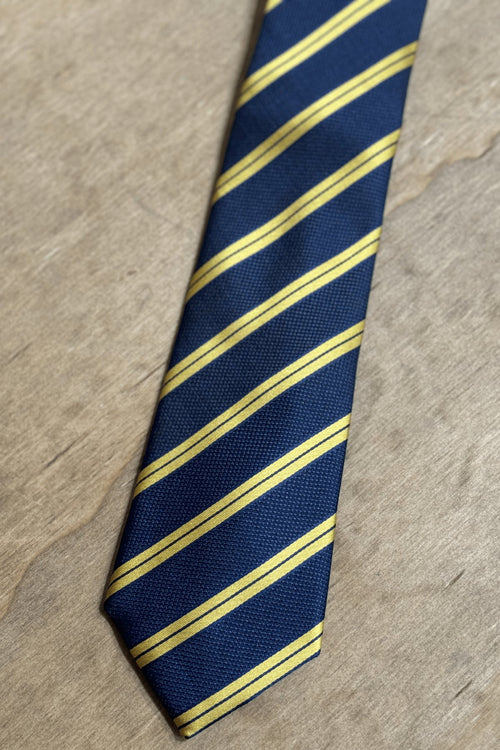 Tie - Navy/Gold - TeeShoppen Group™