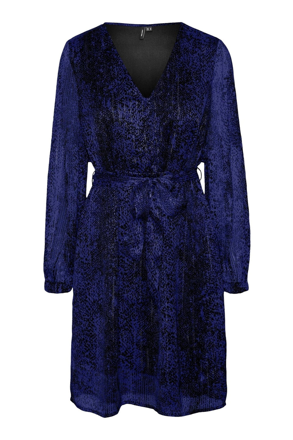 Nala V-collier kjole - sodalite bleu